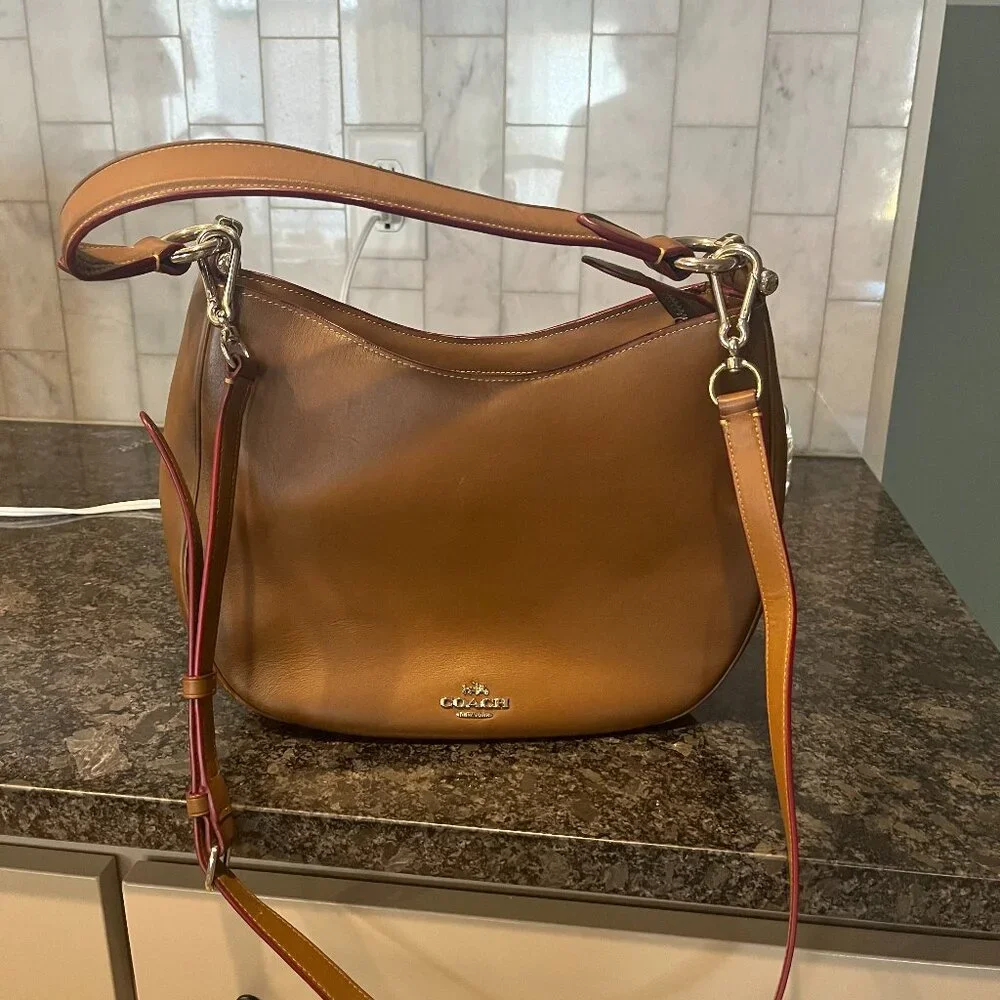 Coach Leather Crossbody Bag - Picture 1 of 6
